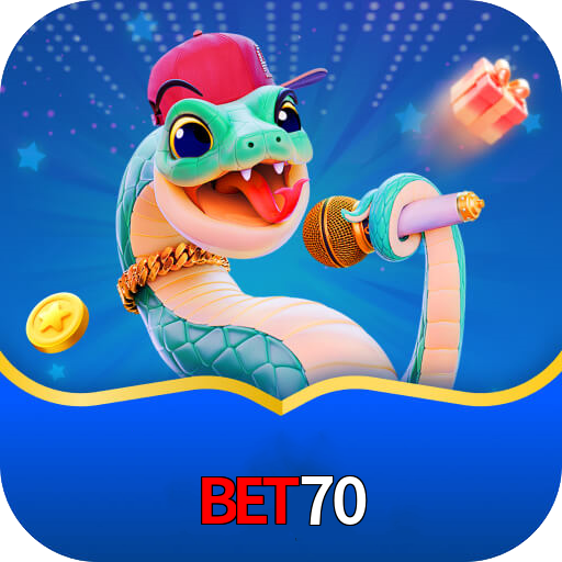 Imagem promocional da BET70 mostrando a plataforma e suas vantagens